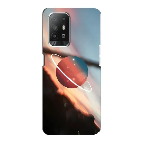 Чехол с принтом «Сатурн» для OPPO F19 Pro Plus 5G
