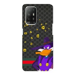 Брендновые Чехлы для Oppo F19 Pro Plus 5G - (PREMIUMPrint) (Утка Гуччи)