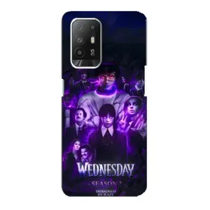 Чехол с дизайном Венздей 2 на Oppo F19 Pro Plus 5G