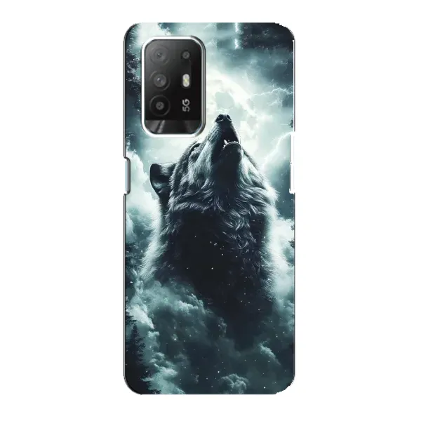 Чехол с принтом «Волк в облаках» для OPPO F19 Pro Plus 5G Чехол с принтом «Волк в облаках» для OPPO F19 Pro Plus 5G