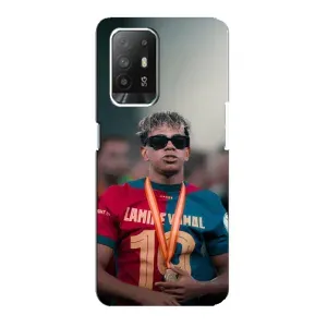 Чехол с футболистом Ламин Ямаль Oppo F19 Pro Plus 5G (Ямаль Барса)