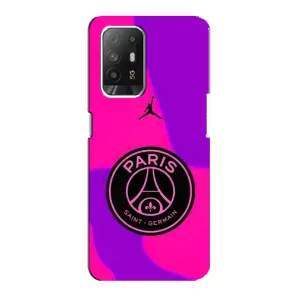 Чохли PSG для Oppo F19 Pro Plus 5G (AlphaPrint) (яскравий ПСЖ)