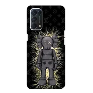 Чехлы для Oppo F19 - Bearbrick Louis Vuitton (PREMIUMPrint) (Bearbrick LV)