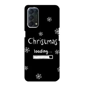 Рождественские, Праздничные Чехлы для Оппо Ф19 (Christmas loading)