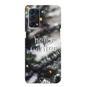 Новогодние, Праздничные Чехлы для Oppo F19 - 2024 год