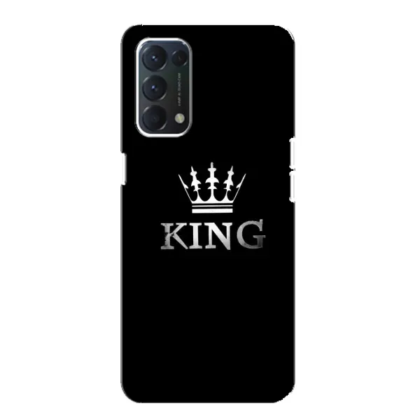 Чехол с принтом «KING» для OPPO F19 Чехол с принтом «KING» для OPPO F19