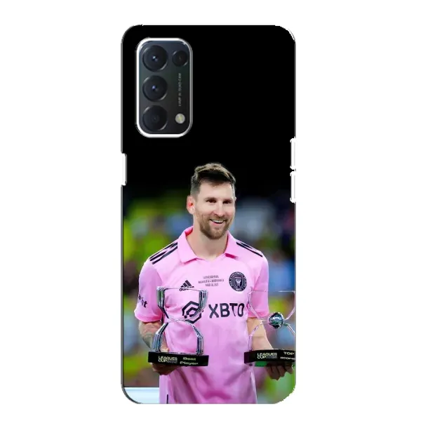 Чехол с принтом «Кубки Месси» для OPPO F19