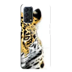 Чехлы с картинками животных Oppo F19 (Леопард)