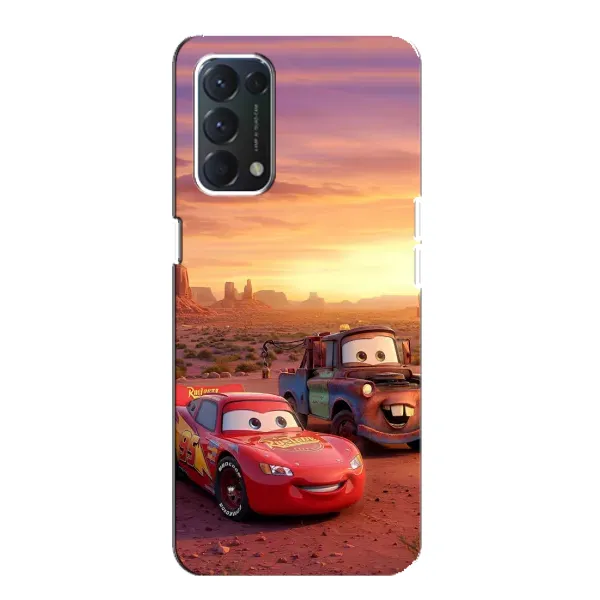 Чехол с принтом «Маквин и Метр» для OPPO F19