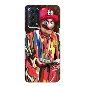 Брендновые Чехлы для Oppo F19 - (PREMIUMPrint) (Mario LV)