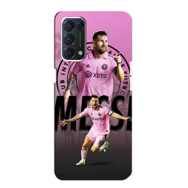 Чехол с принтом «Messi Miami» для OPPO F19