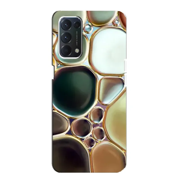 Чехол с принтом «Радужный Мрамор» для OPPO F19