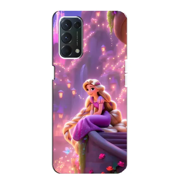 Чохол з принтом «Рапунцель у замку» для OPPO F19