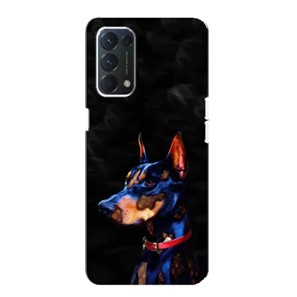 Чехол с принтом «Собака» для OPPO F19