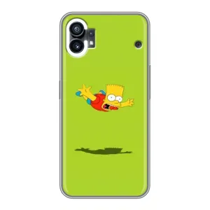 Чехол с Симпсонами для OPPO F31 (VPrint) (Барт Симпсон)