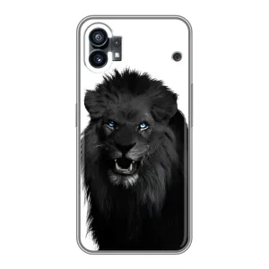 Чехлы с картинками животных OPPO F31 (Черный ЛЕВ)