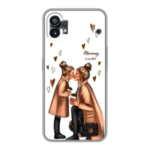Чохол з друком для OPPO F31 - (Мама з дитинкою) (AlphaPrint) (Донька і мама)