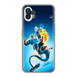 Чехол с принтом Фантастическая четверка для OPPO F31 (Герои Фантастическая Четверка)