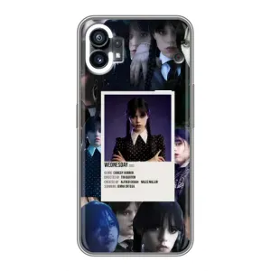 Чехлы Венсдей на OPPO F31 Уэнсдей (AlphaPrint) (коллаж Уэнздей)