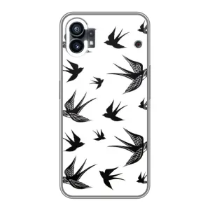 Чехол с птицами на OPPO F31 (VPrint) (Ласточки)
