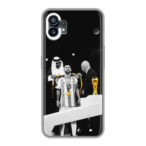 Чохли для OPPO F31 (Leo чемпіон) (AlphaPrint) (Мессі коронований)