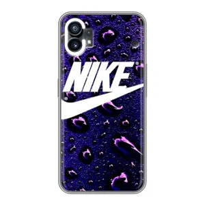 Чехол для OPPO F31 - с принтом Найк (AlphaPrint) (Найк принт)