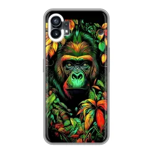 Чехол с Обезьянами OPPO F31 - (AlphaPrint) (Обезьяна в тропиках)