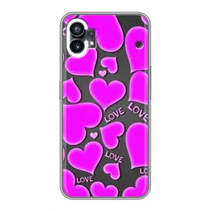 Чехлы для любимой на ОППО Ф31 (VPrint) (Pink hearts)