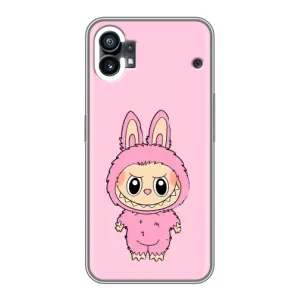 Чохол з Лабубу на OPPO F31 (Рожевий Лабубу)