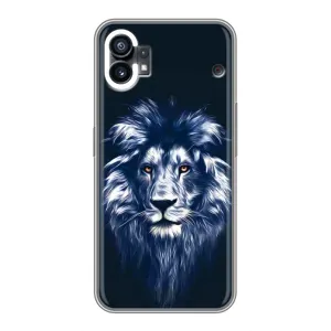 Чехол со Львом для OPPO F31 (VPrint) (Синий Лев)