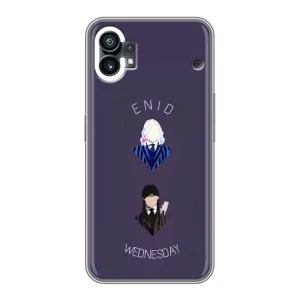 Чехлы Венсдей на OPPO F31 Уэнсдей (AlphaPrint) (Уэнздей и подруга)