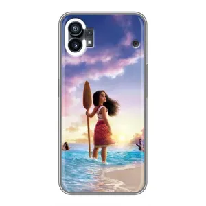 Чехол с мультфильмом Моана OPPO F31 (Моана с веслом)