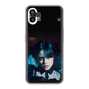 Чехлы Венсдей на OPPO F31 Уэнсдей (AlphaPrint) (взгляд Уэнздей)