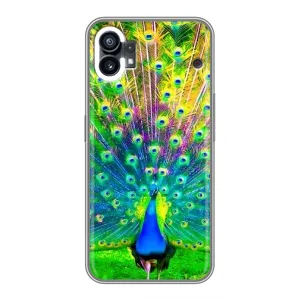 Чехол с птицами на OPPO F31 (VPrint) (Яркий Павлин)