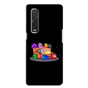 Чохли Амонг Ас для Oppo Find X2 (AlphaPrint) (Амонг-ас)