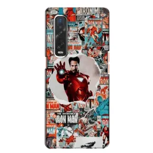 Чехлы с героями Марвел Oppo Find X2 (VPrint)