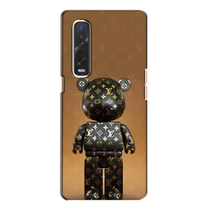 Чехлы для Oppo Find X2 - Bearbrick Louis Vuitton (PREMIUMPrint)