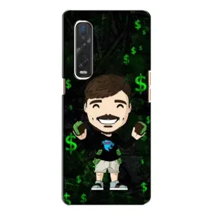 Чохол з принтом «Блогер Beast» для OPPO Find X2