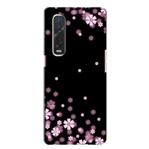 Чохол для OPPO Find X2:
				ОППО Файнд Ікс2 - з принтом (Дизайнерські) (AlphaPrint) (Квіти маленькі)