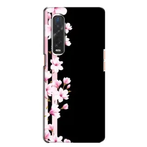Чохол для OPPO Find X2:
				ОППО Файнд Ікс2 - з принтом (Дизайнерські) (AlphaPrint) (Квіточки)