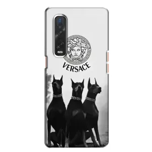 Чохли VERSACE для OPPO Find X2:
ОППО Файнд Ікс2 (PREMIUMPrint) (Доберман Версаче)