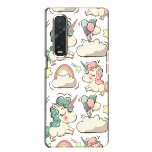 Чохол для OPPO Find X2:
				ОППО Файнд Ікс2 - (Єдинорожки - Новинки) (AlphaPrint)