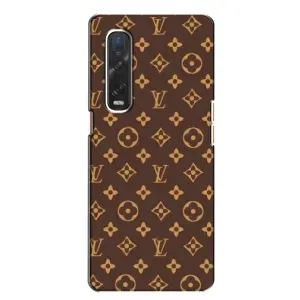 Чехлы Луи Витон для Oppo Find X2 (AlphaPrint - LOUIS VUITTON) (фон LOUIS VUITTON)