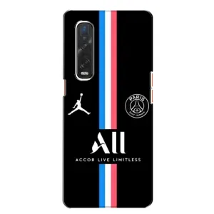 Чохли PSG для Oppo Find X2 (AlphaPrint) (футболка ПСЖ)