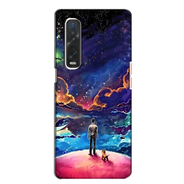 Чехол с принтом «Галактический вид» для OPPO Find X2