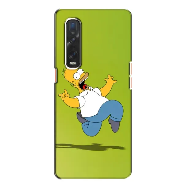 Чохол з принтом «Гомер Сімпсон» для OPPO Find X2