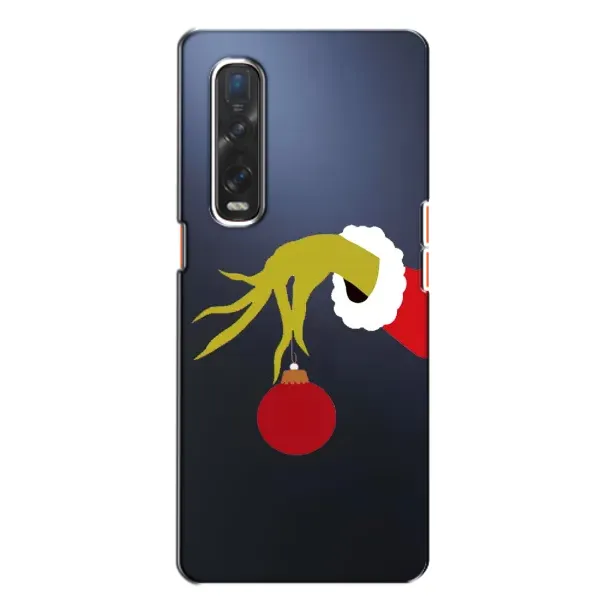 Чехол с принтом «Гринч с игрушкой» для OPPO Find X2 Чехол с принтом «Гринч с игрушкой» для OPPO Find X2