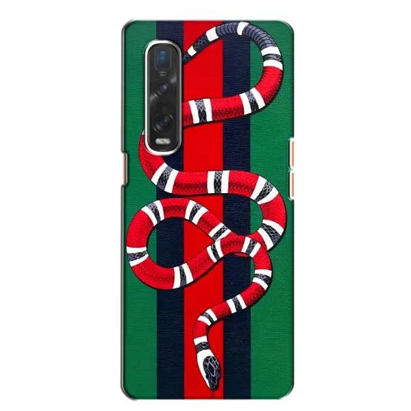 Чохол з принтом «Gucci змія» для OPPO Find X2 Чохол з принтом «Gucci змія» для OPPO Find X2