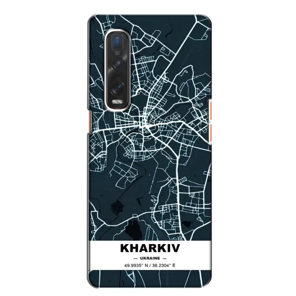 Чохол з принтом «Харків» для OPPO Find X2