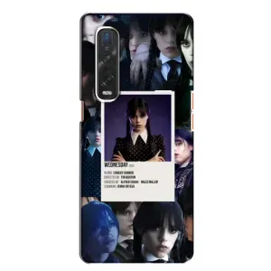 Чохли Венсдей на Oppo Find X2 Уенсдей (AlphaPrint) (колаж Венздей)